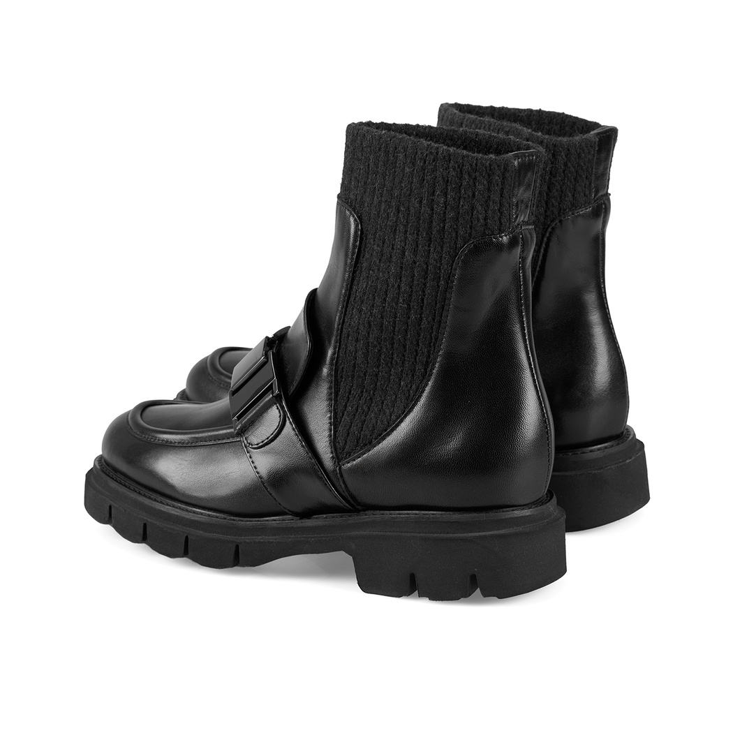 Luca Grossi Fosca Siyah Kadın Toka Detaylı Bot