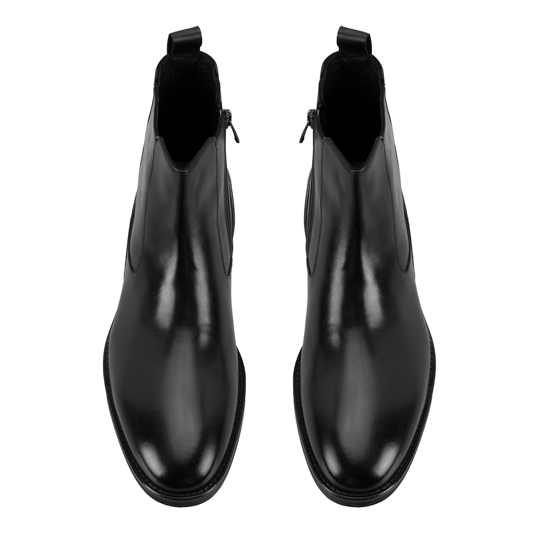 Luella Siyah Erkek Deri Bot