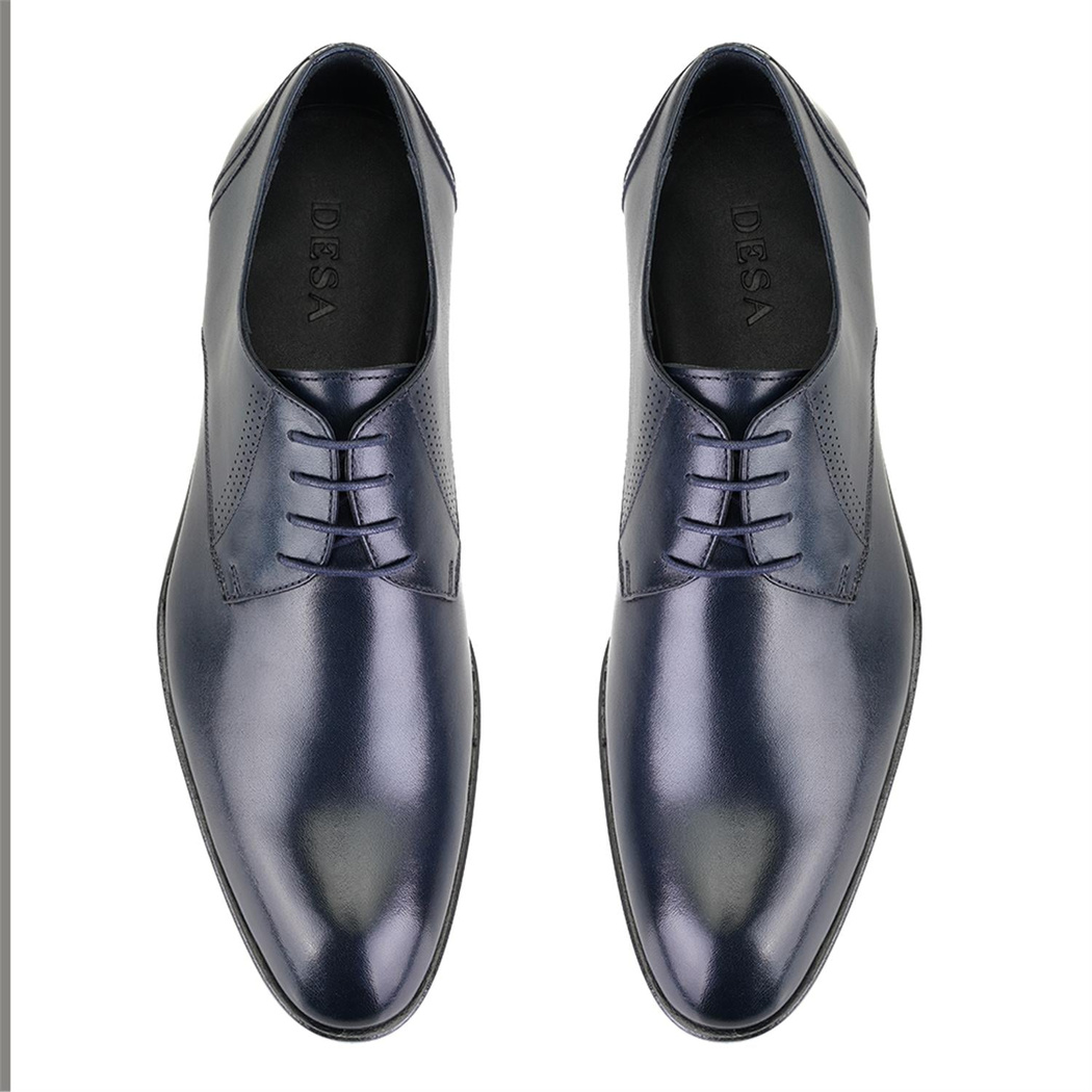 Luke Lacivert Erkek Deri Klasik Ayakkabı