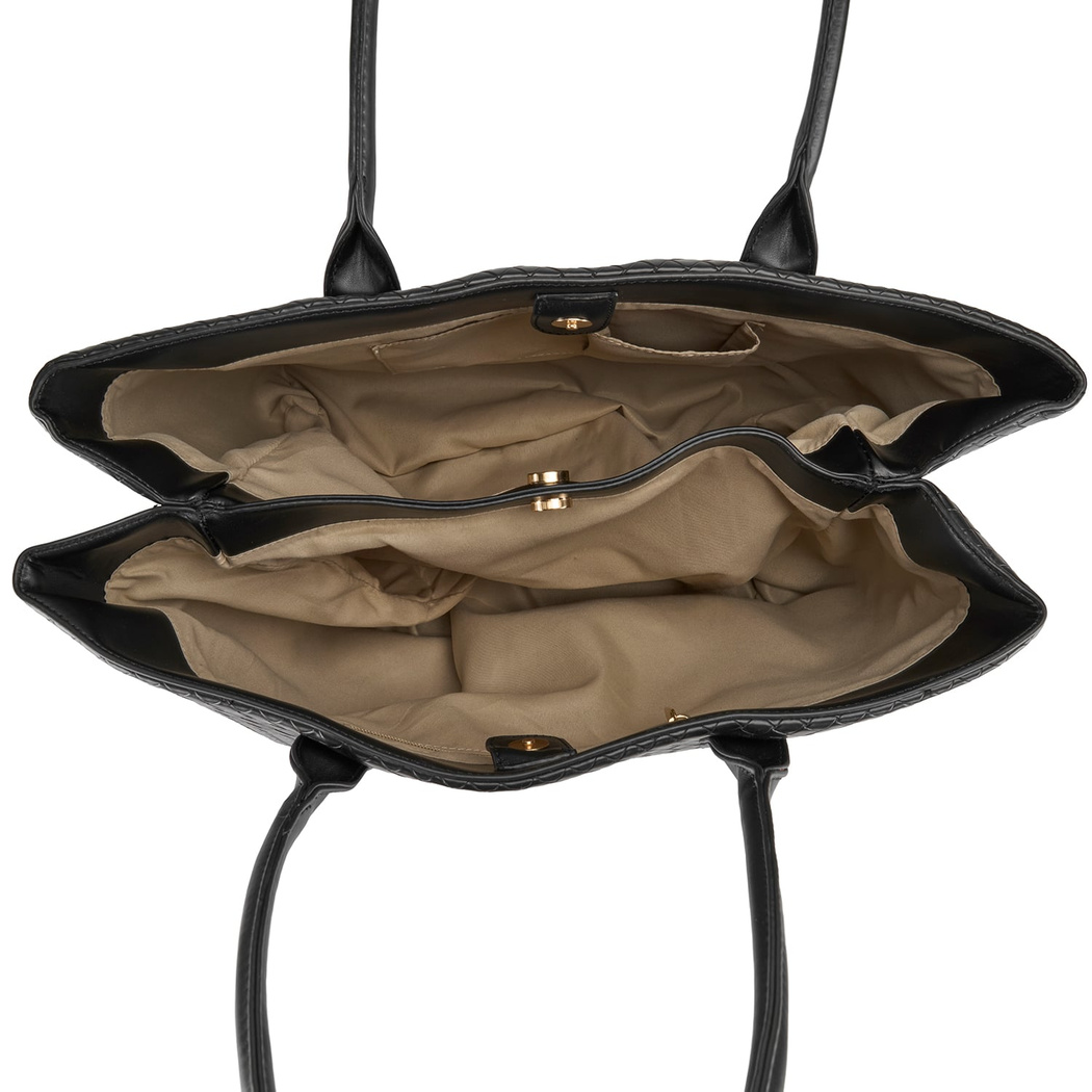 Lystra Siyah Kadın Omuz Çantası