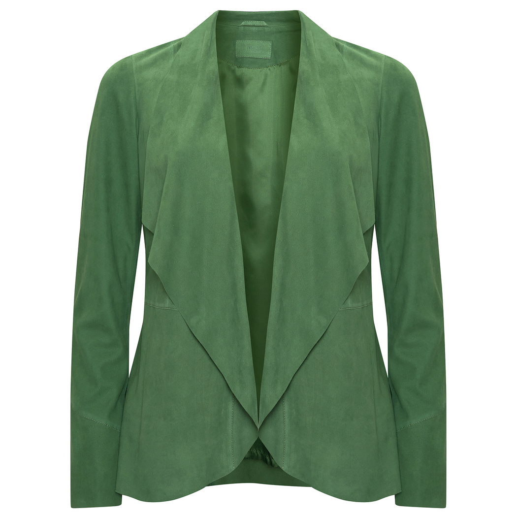 Magenta Kadın Şal Yaka Süet Ceket