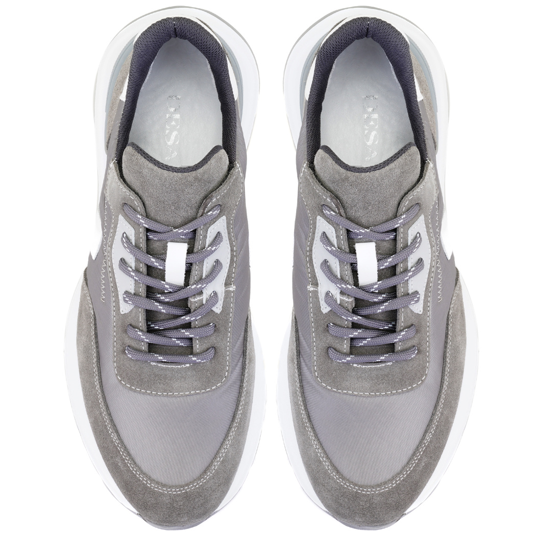 Marcio Gri Erkek Spor Süet Deri Ayakkabı