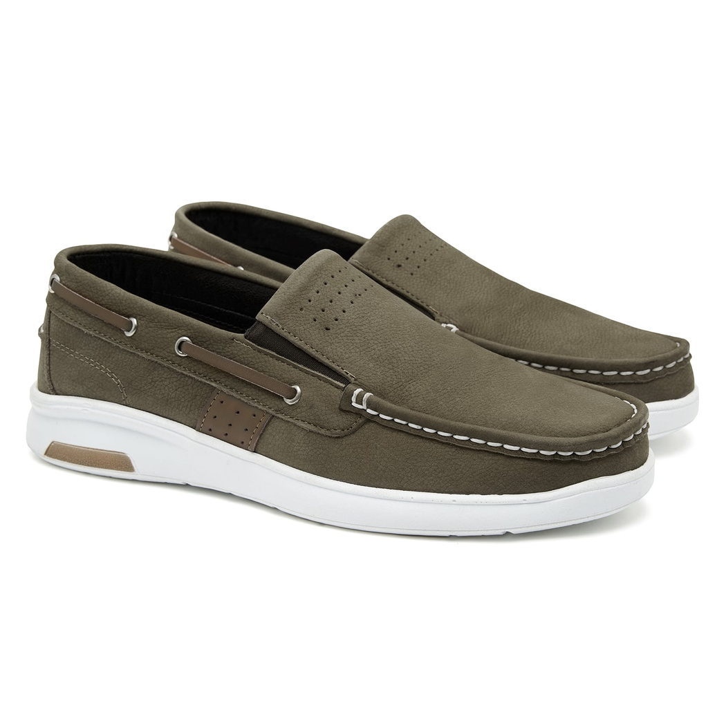 Mare Gri Erkek Deri Loafer