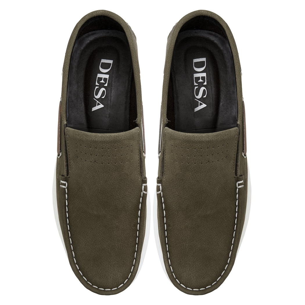 Mare Gri Erkek Deri Loafer