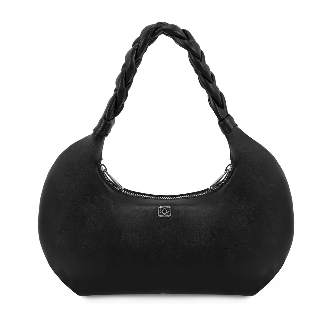 Maritza Siyah Kadın Deri Omuz Çantası