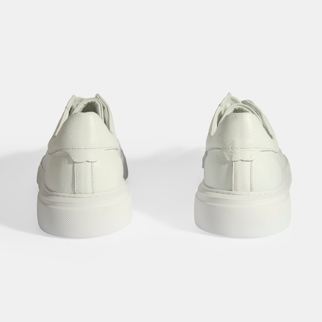 Marlon Beyaz Erkek Deri Günlük Ayakkabı