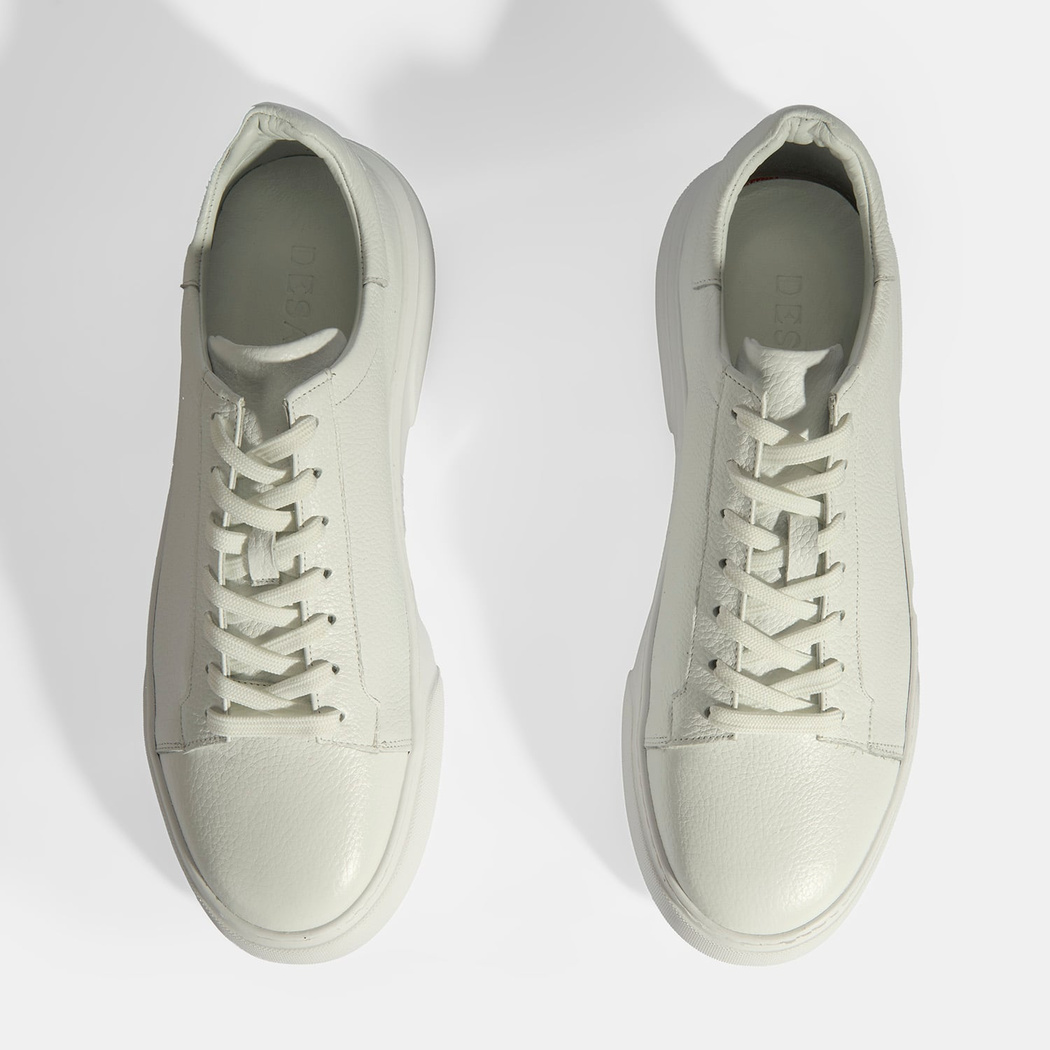 Marlon Beyaz Erkek Deri Günlük Ayakkabı