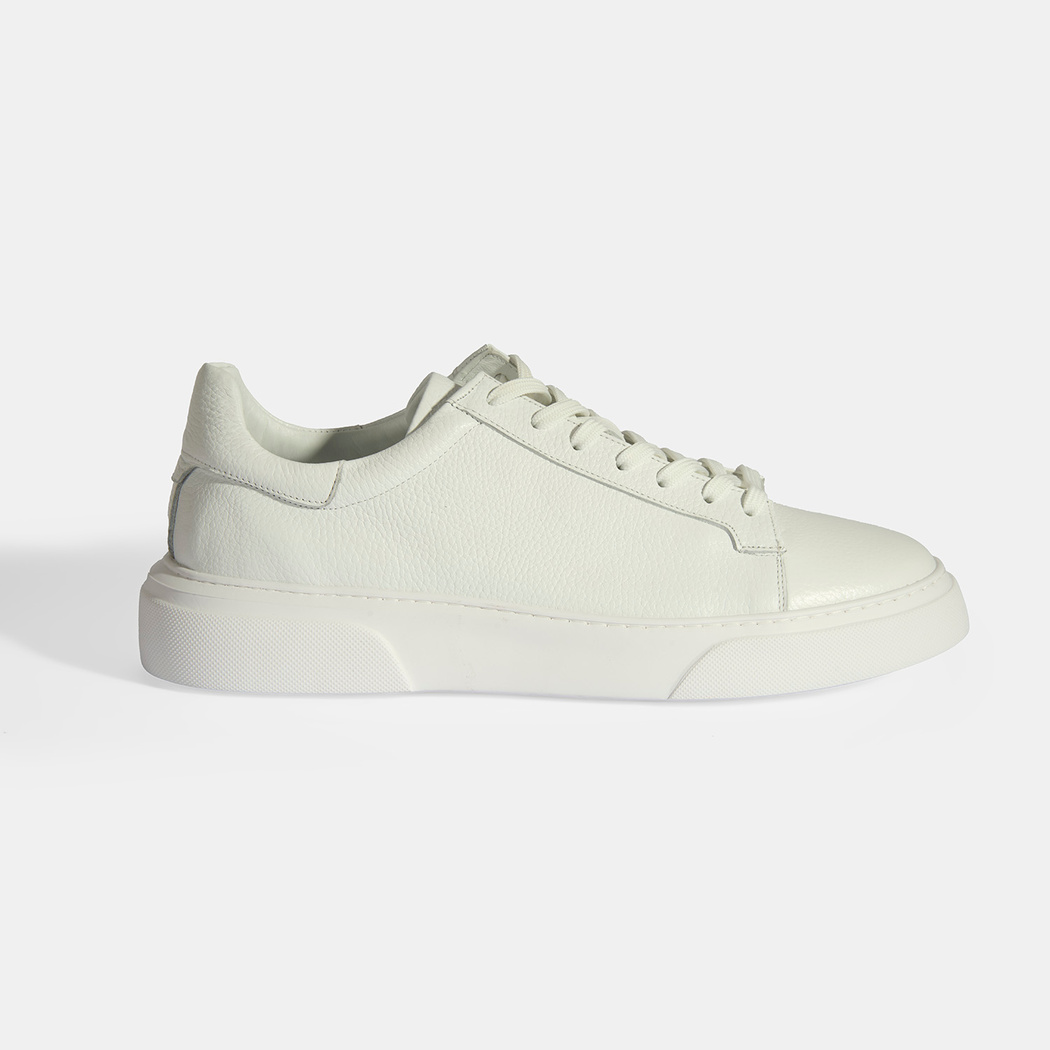 Marlon Beyaz Erkek Deri Günlük Ayakkabı