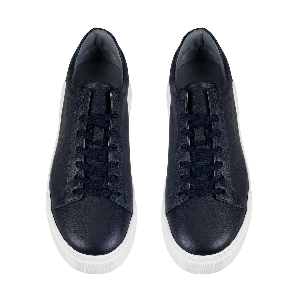 Marlon Lacivert Erkek Deri Günlük Ayakkabı