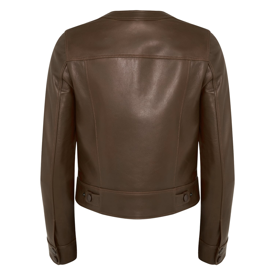 Marry Konyak Kadın Deri Ceket