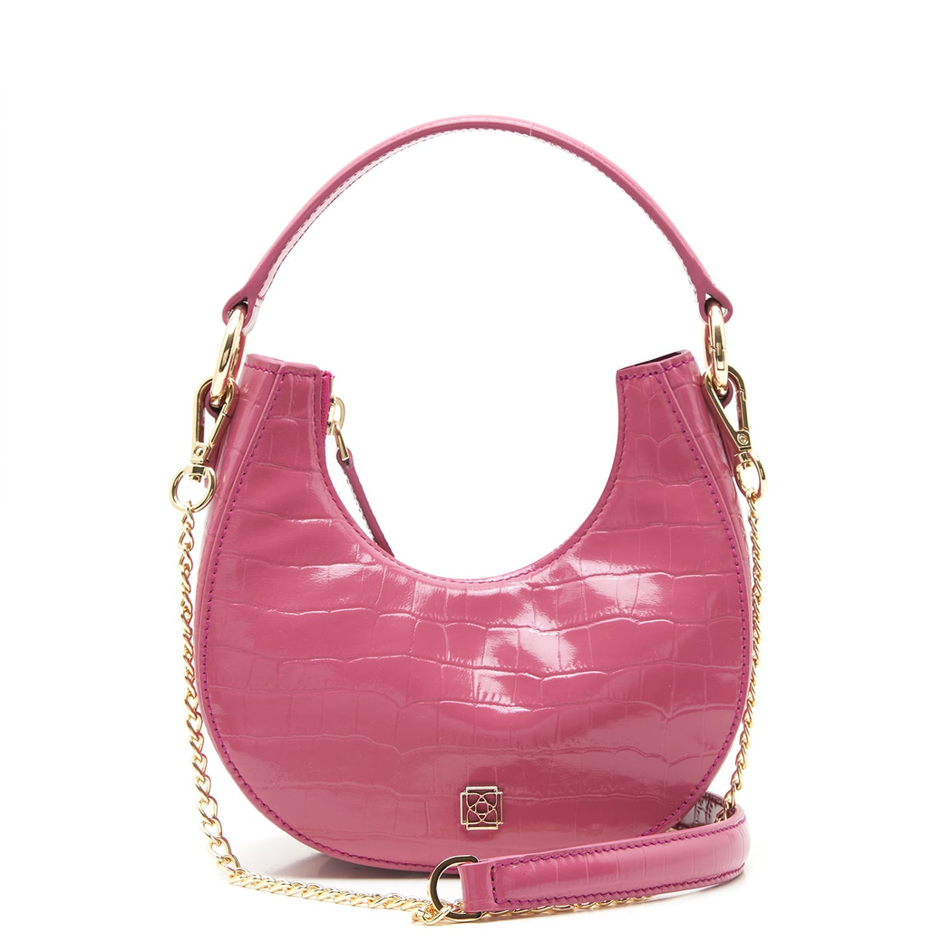 Marvel Fuşya Kadın Deri El Çantası