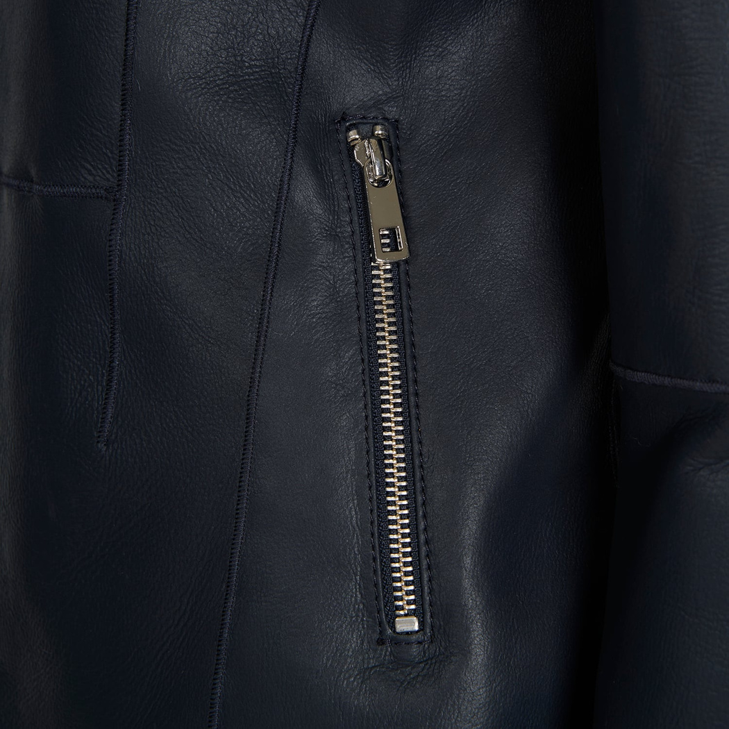 Matia Gri Kadın Kürk Ceket