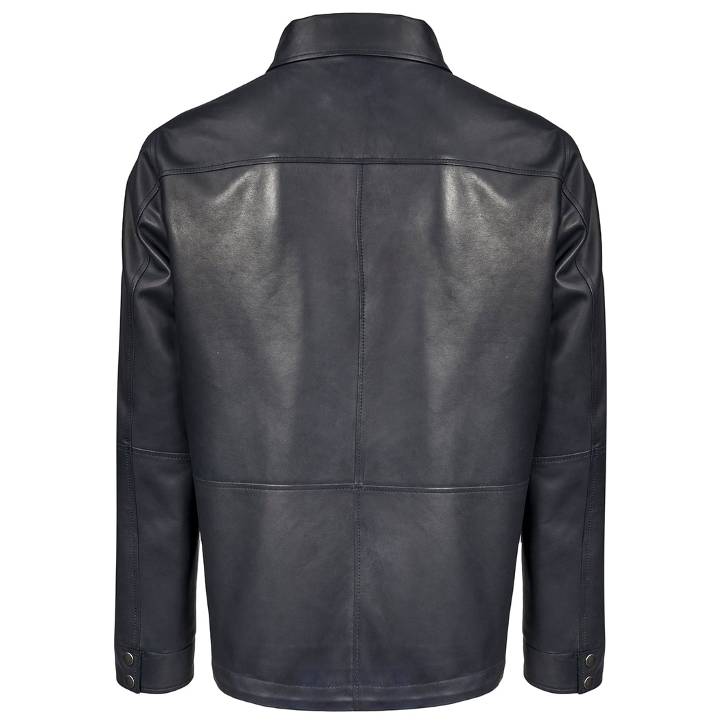 Mauro Erkek Çift Taraflı Deri Ceket