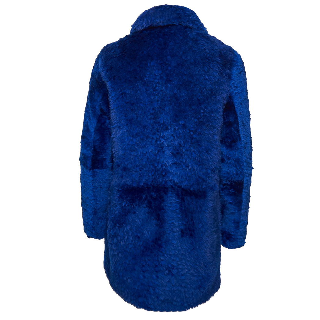 Mavi Clara Kadın Kürk Kaban