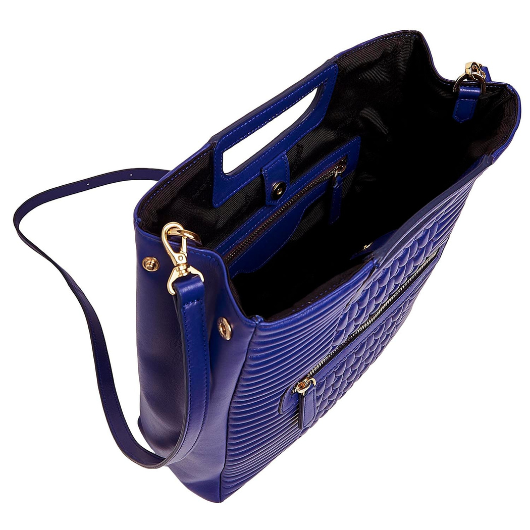 Mavi Elania Kadın Deri El Çantası