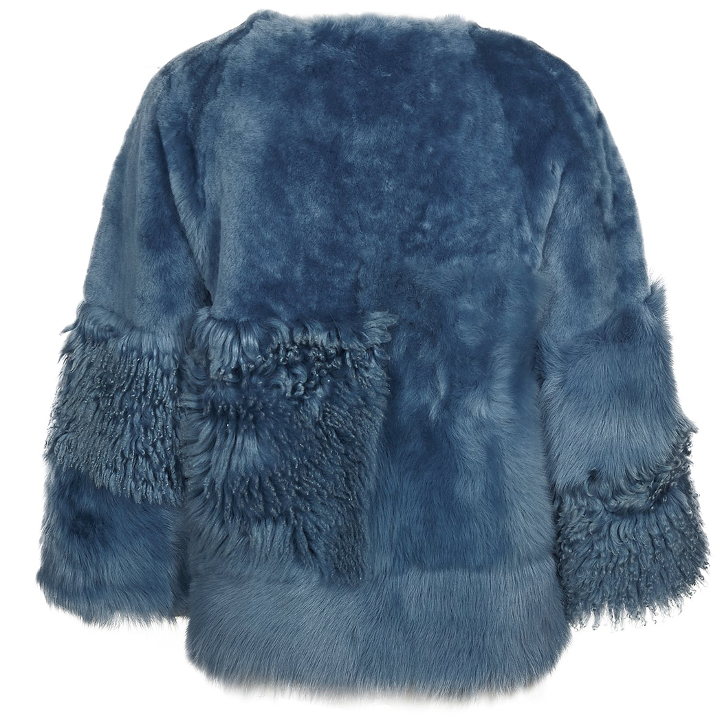 Mavi Enriqua Kadın Kürk Mont
