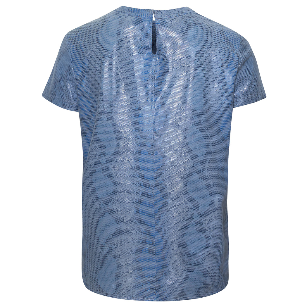 Mavi Grazia Kadın Deri Bluz