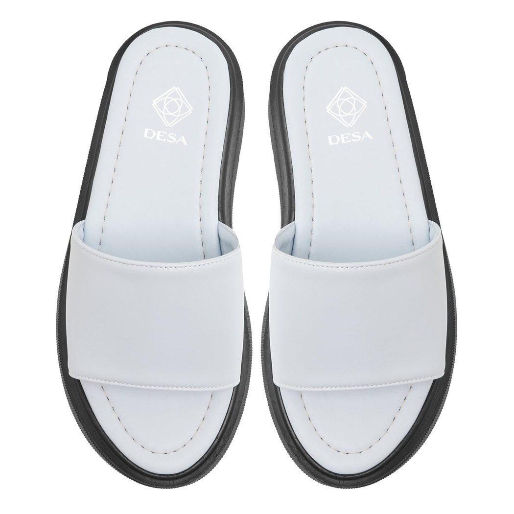 Mavi Poppy Kadın Terlik