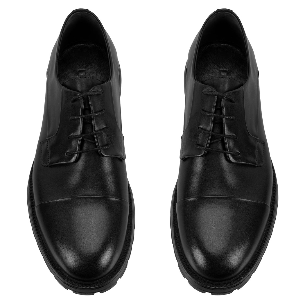 Melina Siyah Erkek Deri Klasik Ayakkabı