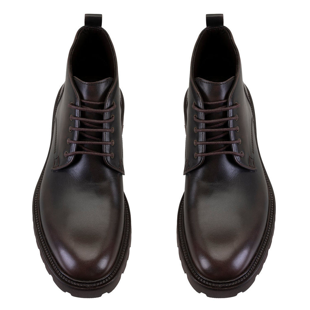 Merga Kahve Erkek Deri Bot