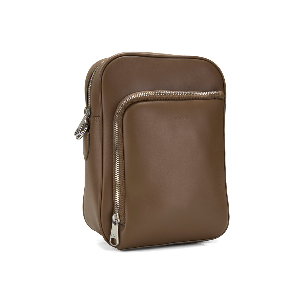 Midas Koyu Kahve Erkek Omuz Çantası