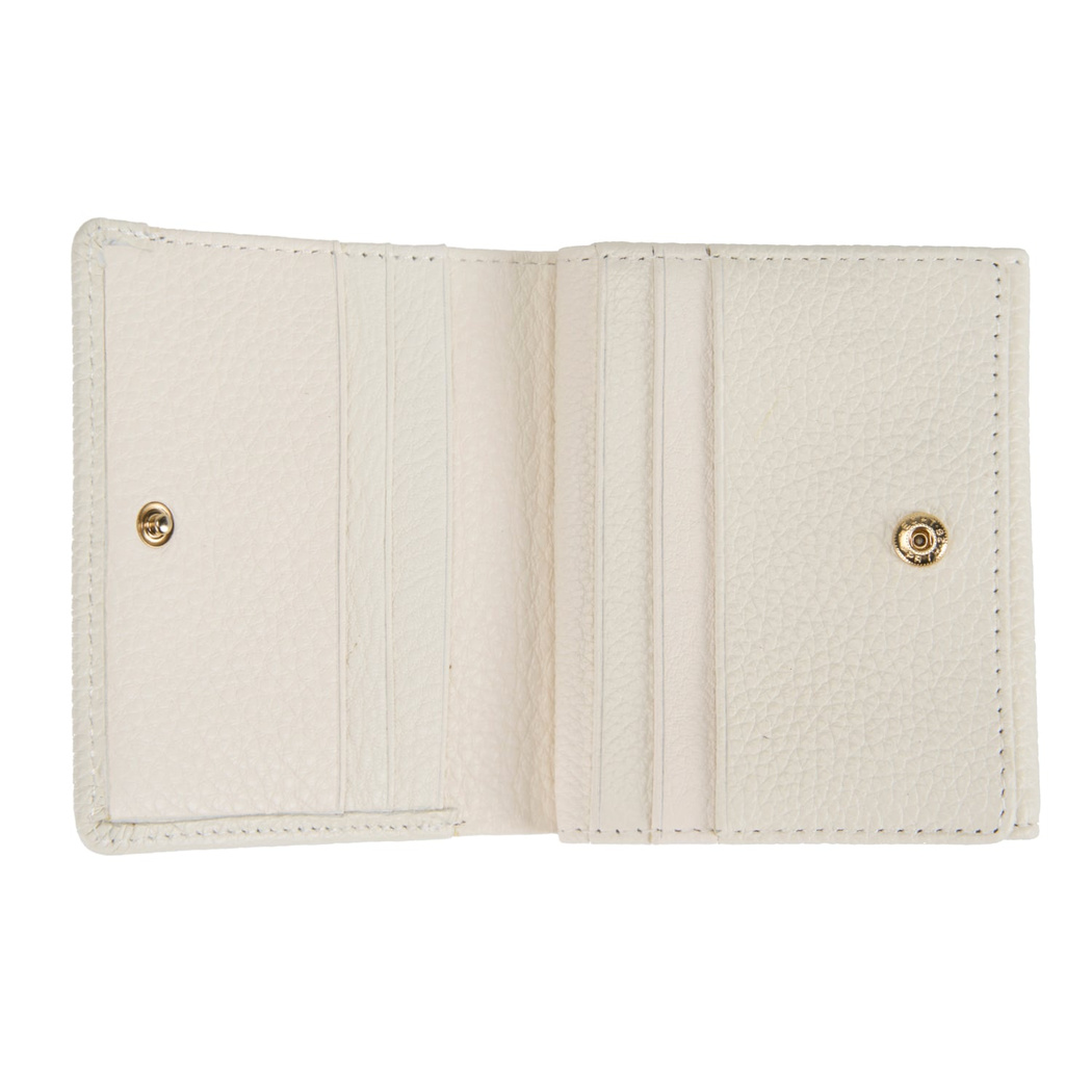 Milan Beyaz Kadın Deri Cüzdan