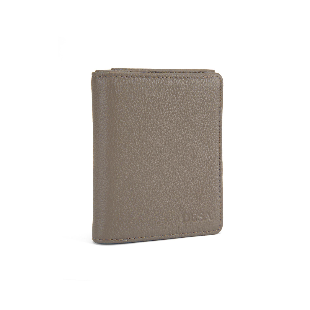 Milan Gri Kadın Deri Cüzdan