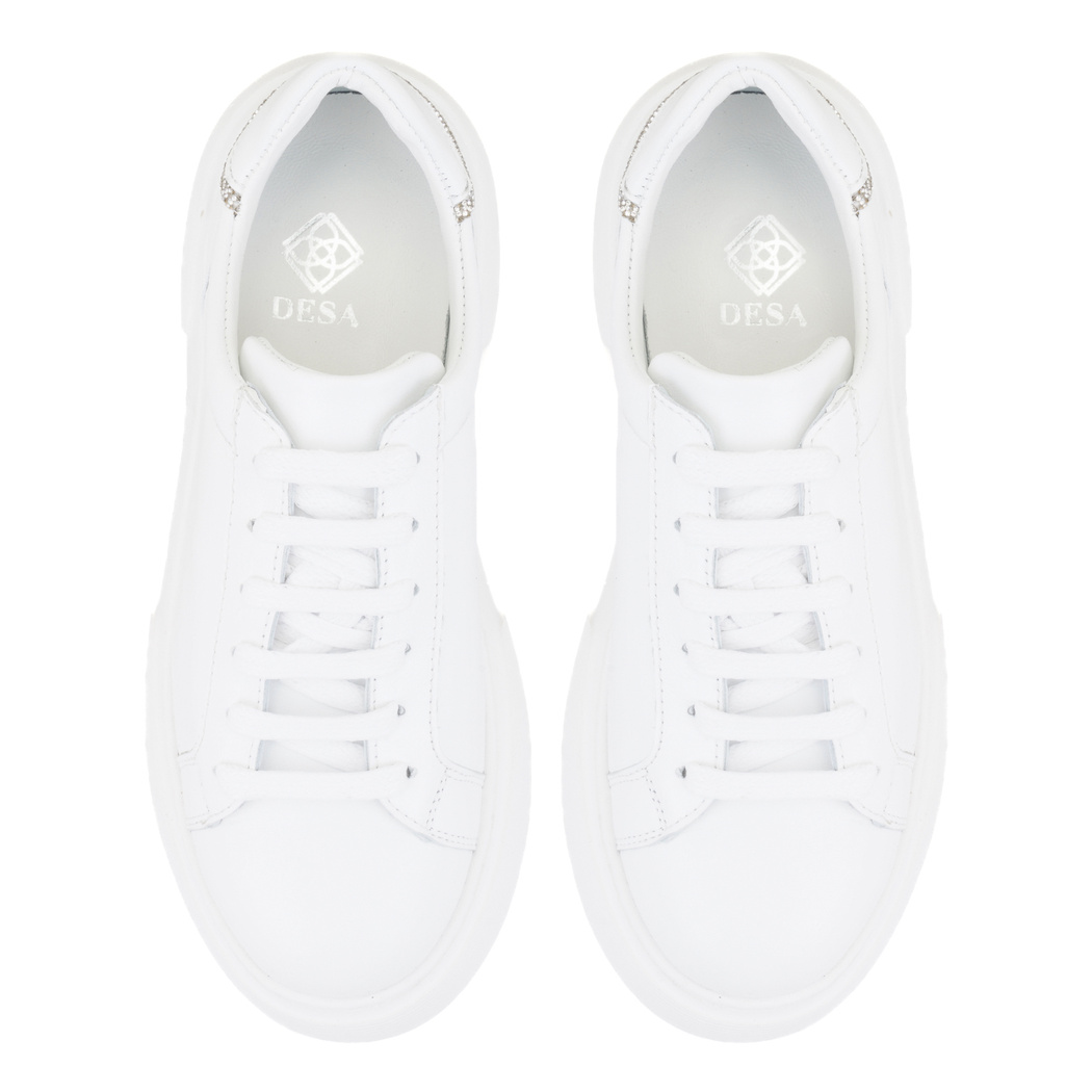 Miracle Beyaz Kadın Deri Spor Ayakkabı