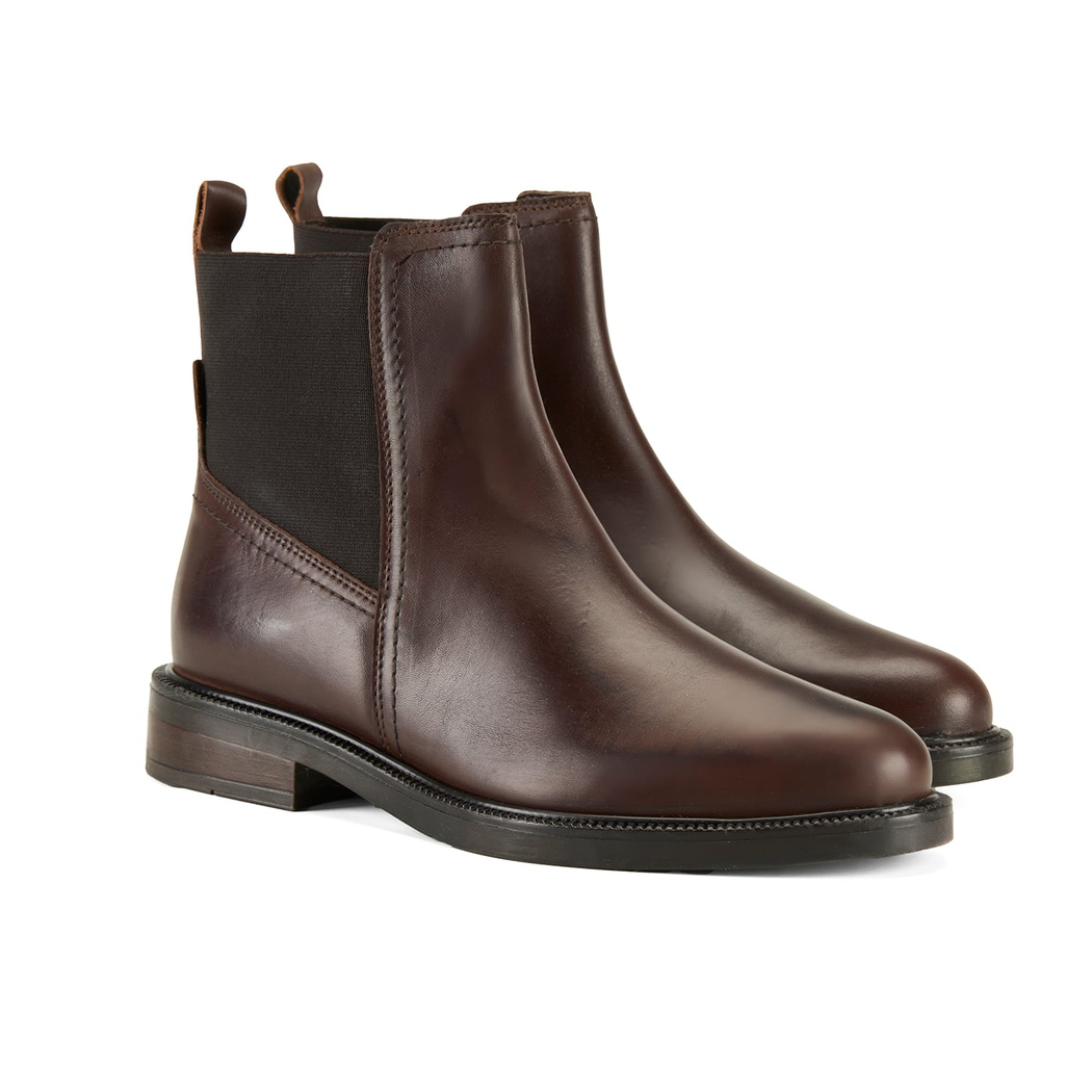 Molira Koyu Kahve Kadın Deri Bot