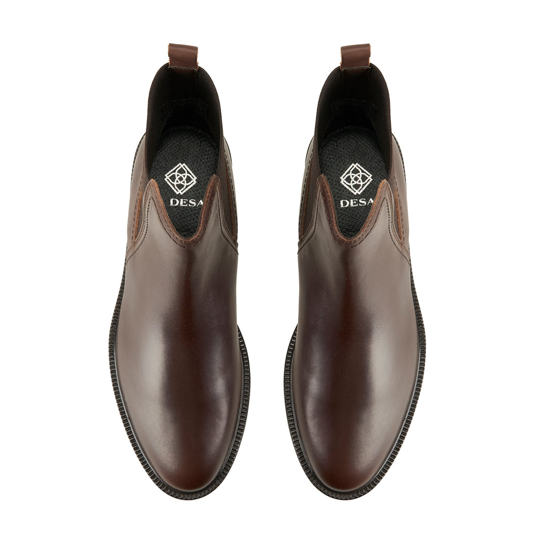 Molira Koyu Kahve Kadın Deri Bot