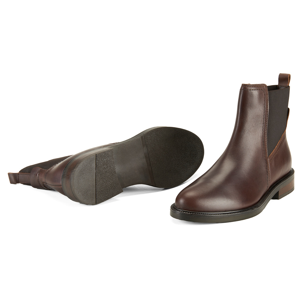 Molira Koyu Kahve Kadın Deri Bot