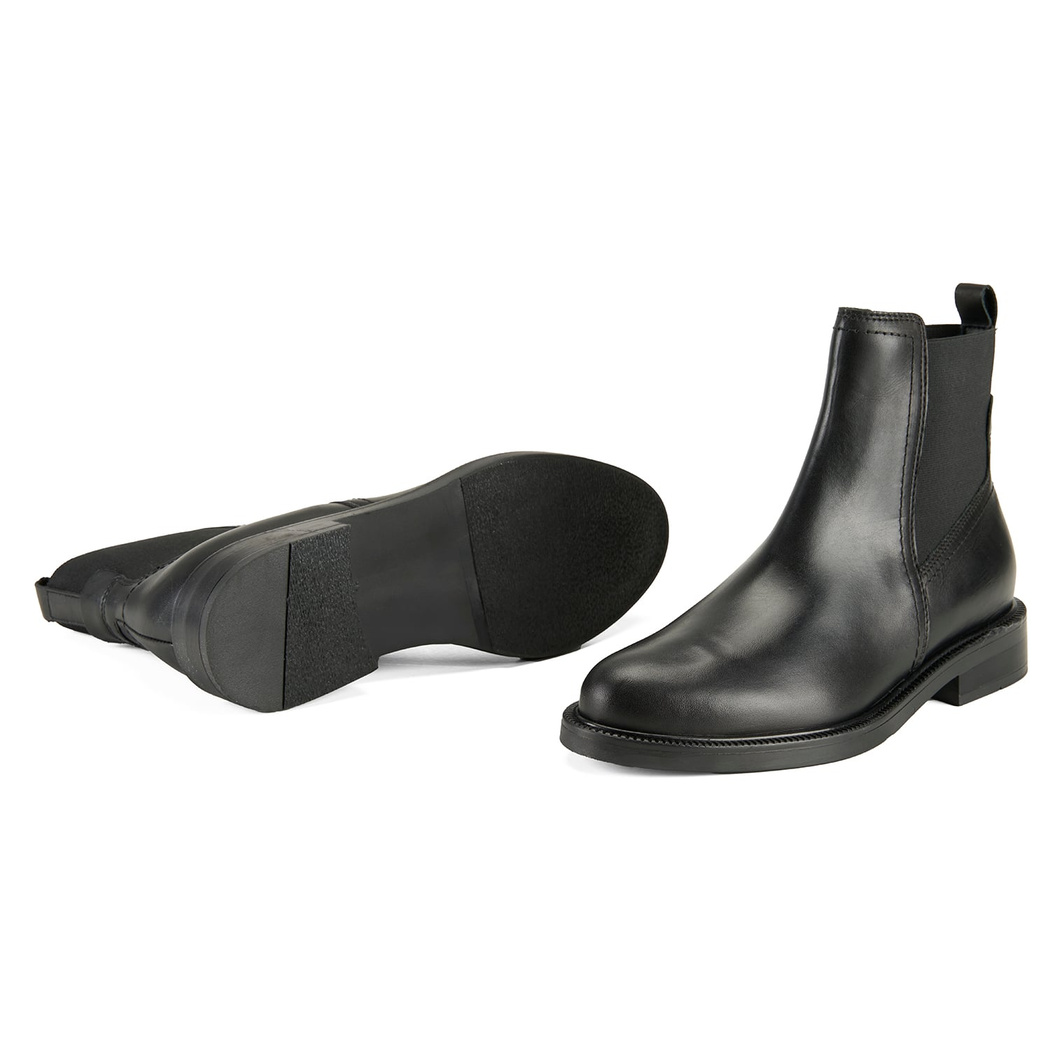 Molira Siyah Kadın Deri Bot