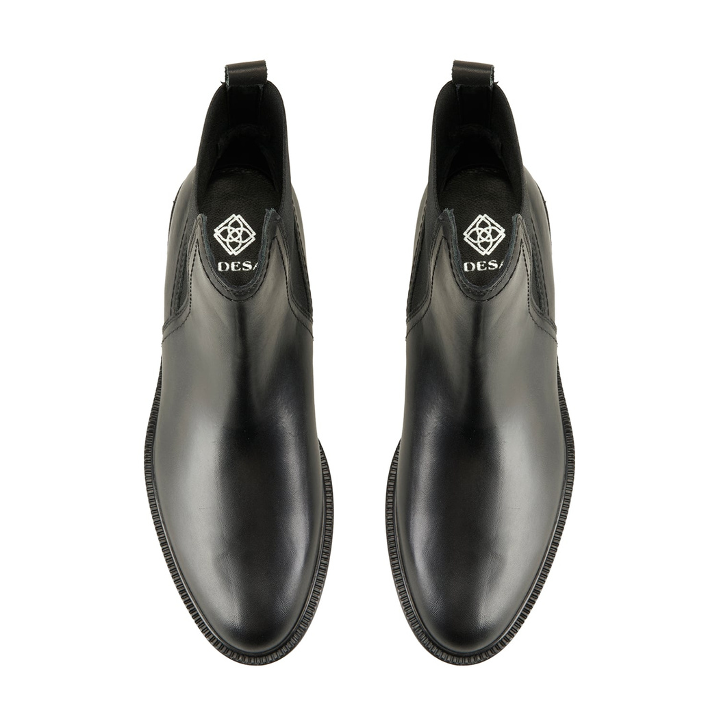 Molira Siyah Kadın Deri Bot