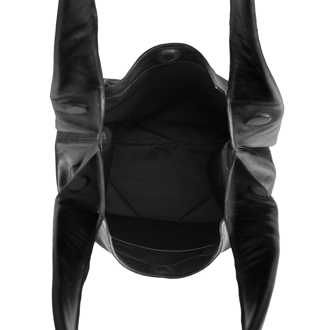 Monogram Baskılı Kadın Deri Omuz Çantası