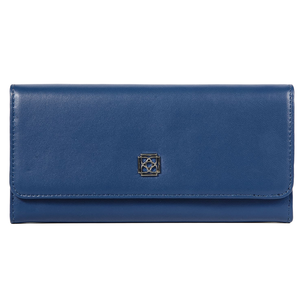 Mor Belle Kapaklı Kadın Deri Cüzdan