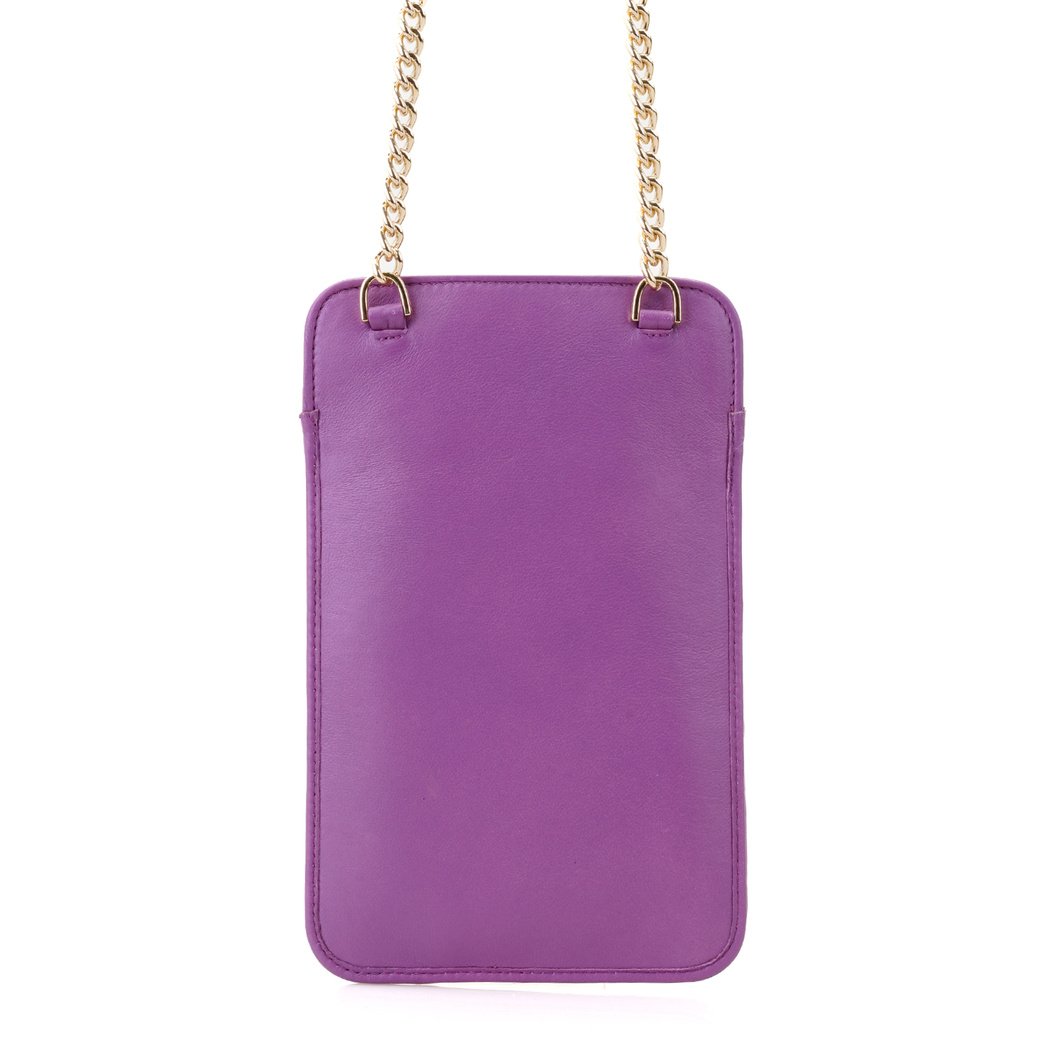 Mor Kadın Telefon Çantası