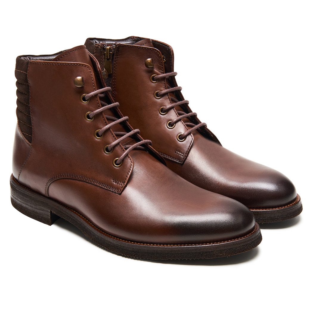 Morbido Kahve Erkek Deri Bot