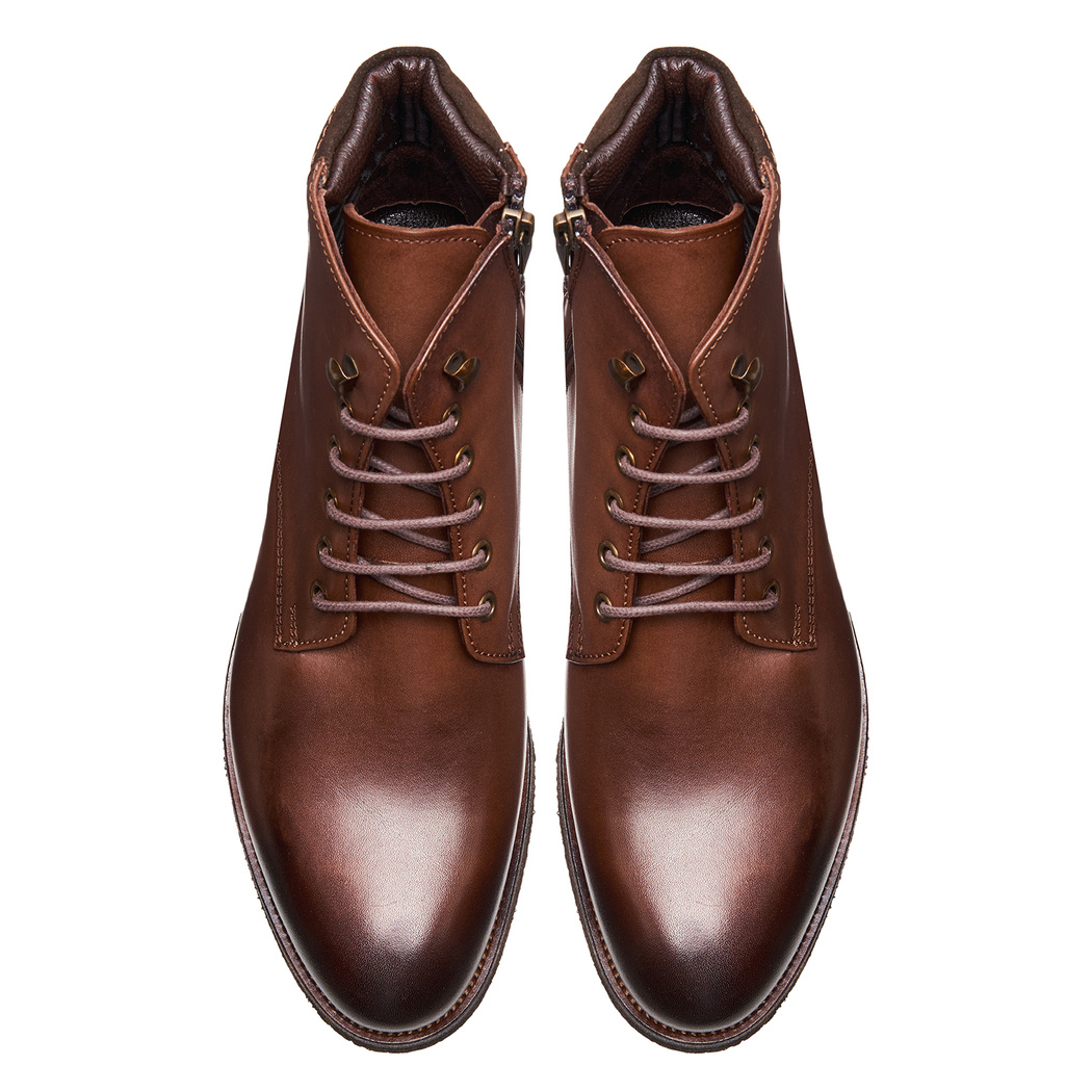 Morbido Kahve Erkek Deri Bot