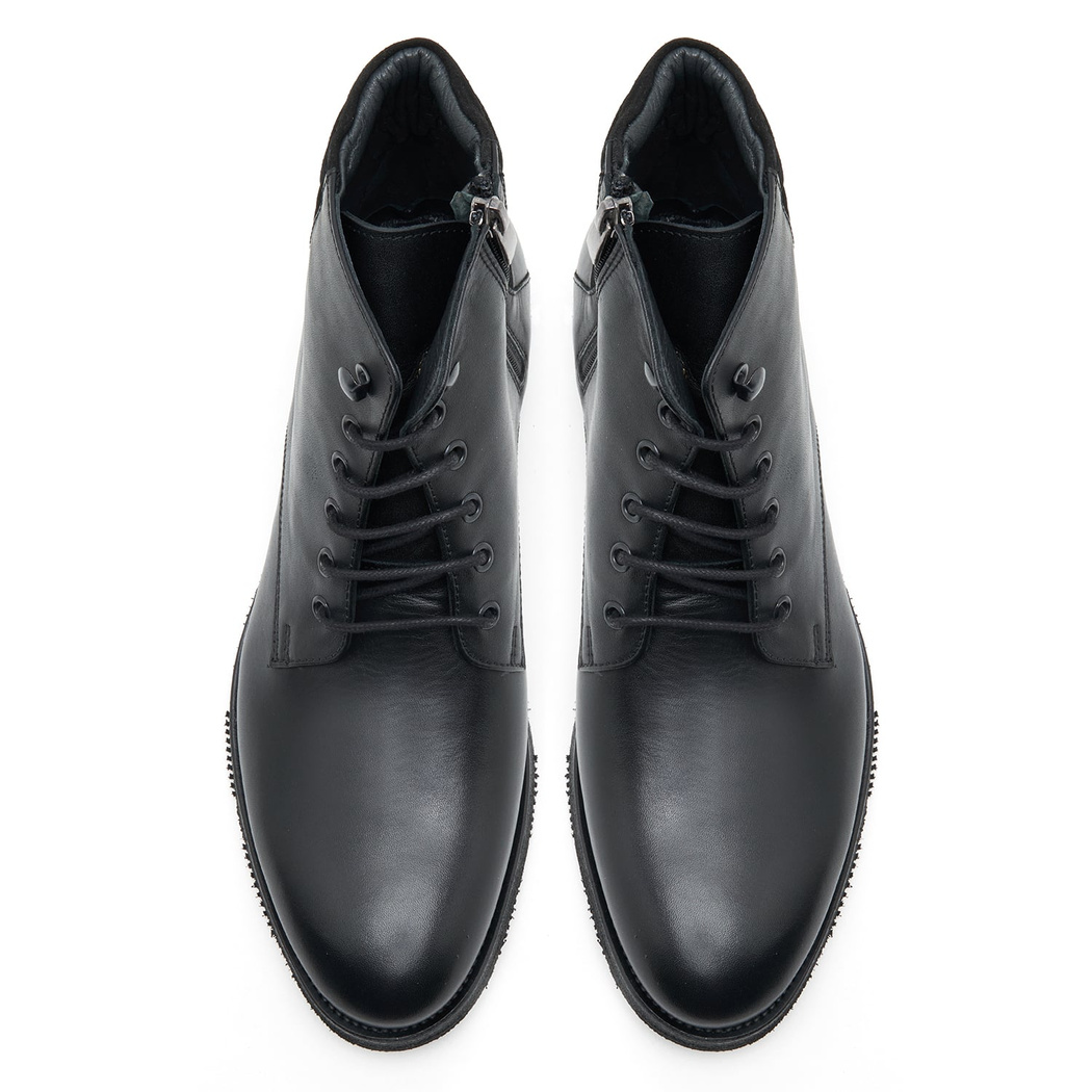 Morbido Siyah Erkek Deri Bot