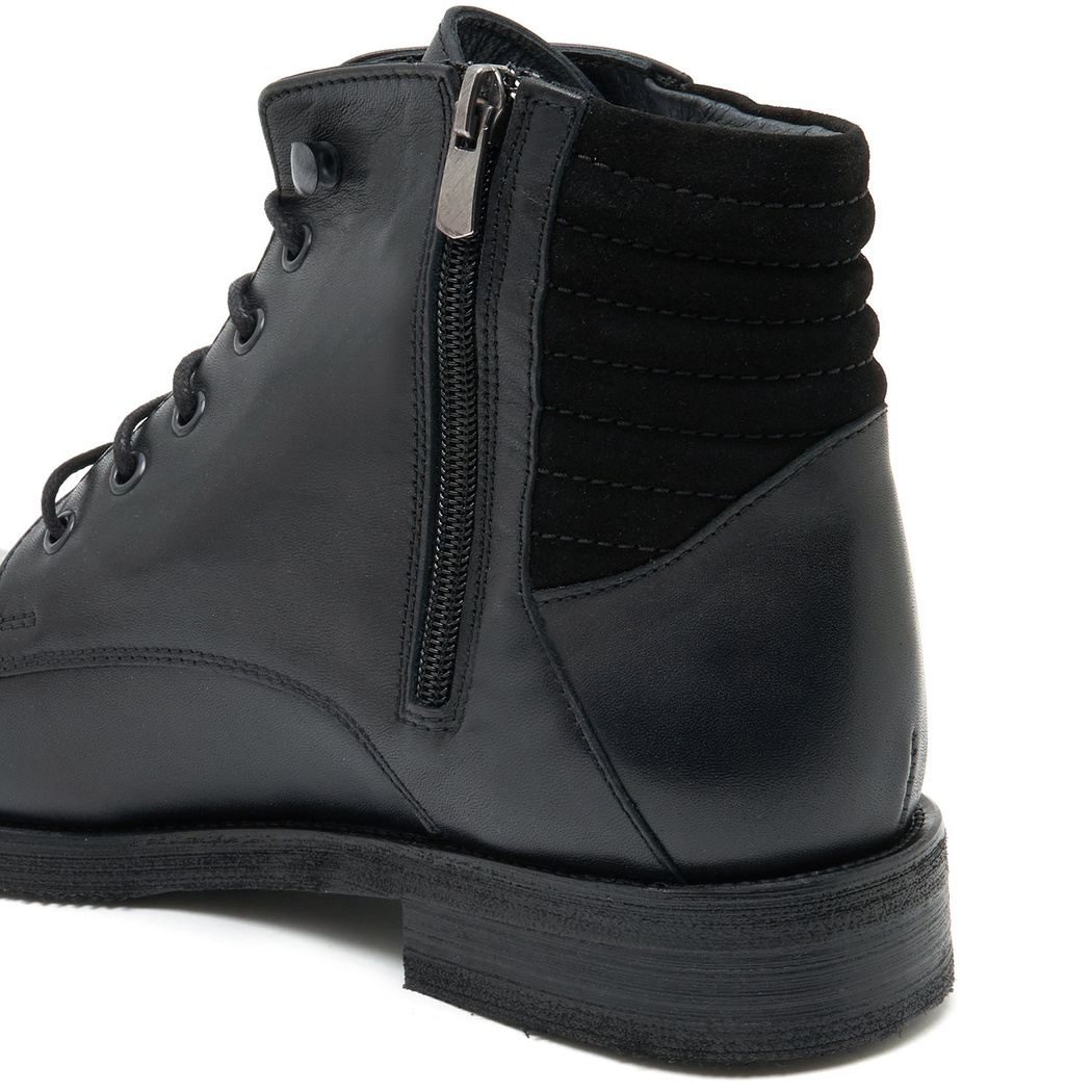 Morbido Siyah Erkek Deri Bot