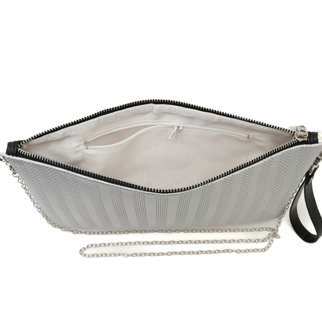 Morgan Gümüş Kadın Clutch
