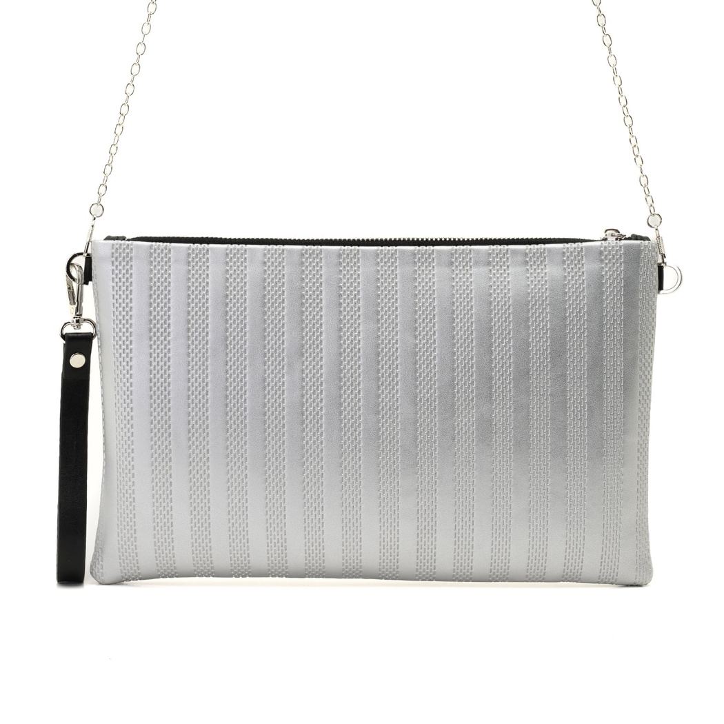 Morgan Gümüş Kadın Clutch