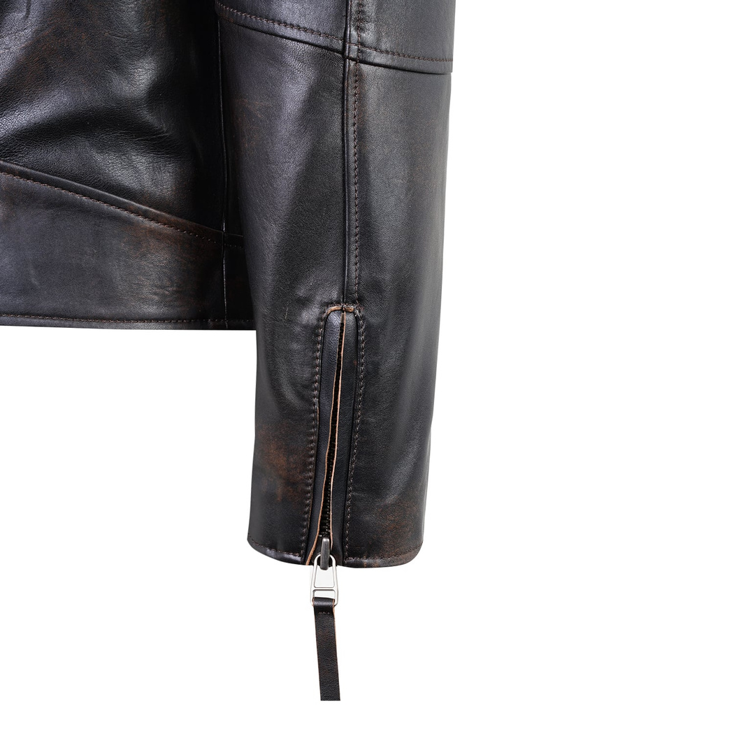 Nancy Vintage Erkek Deri Mont