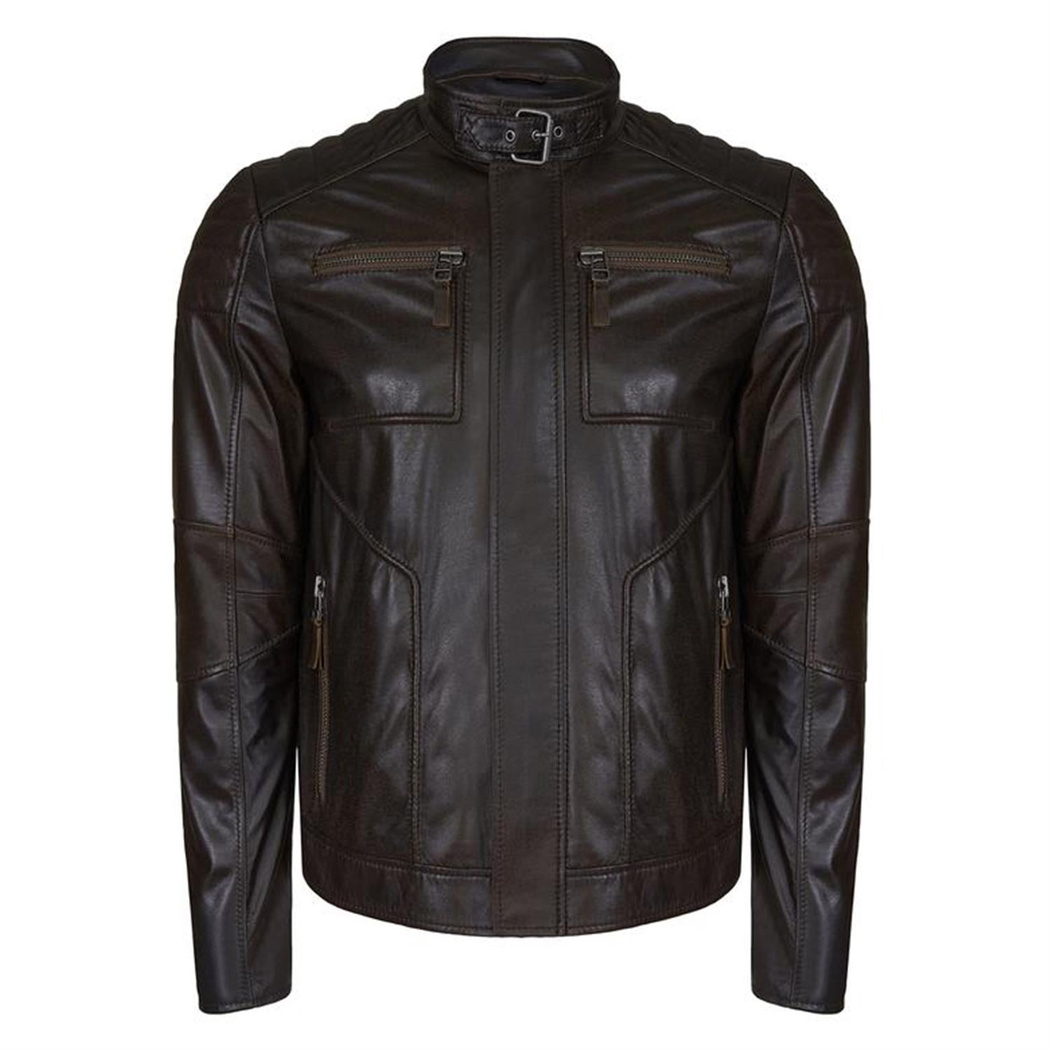 Nancy Vintage Erkek Deri Mont