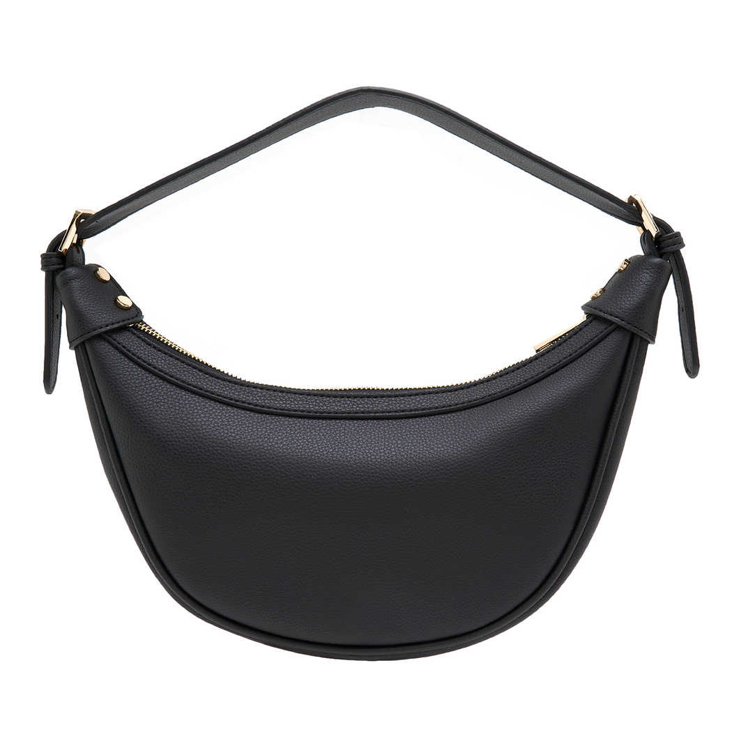 Nannie Siyah Kadın Omuz Çantası 