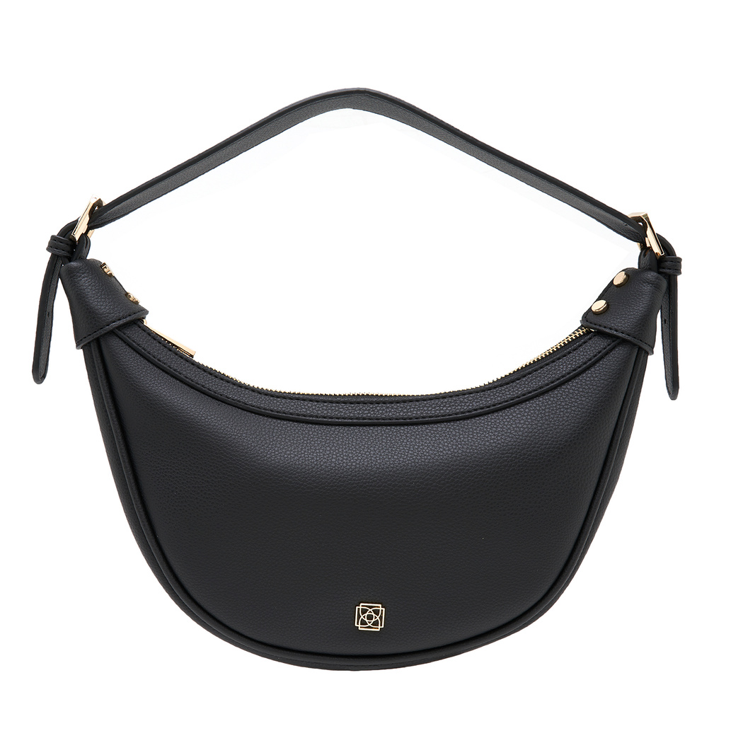 Nannie Siyah Kadın Omuz Çantası 