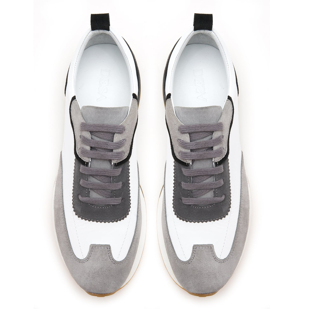 Neil Gri Erkek Deri Spor Ayakkabı