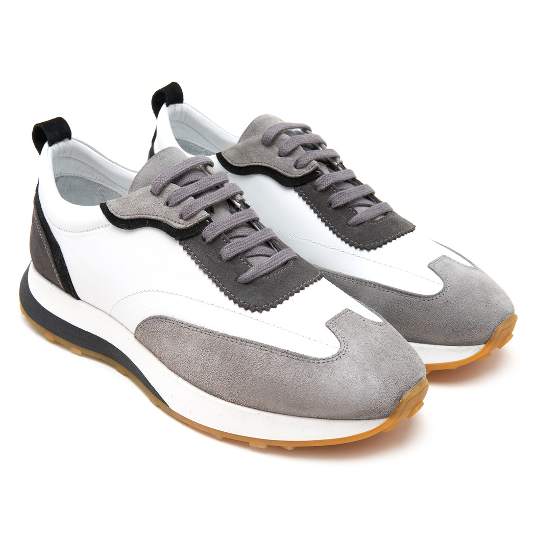 Neil Gri Erkek Deri Spor Ayakkabı