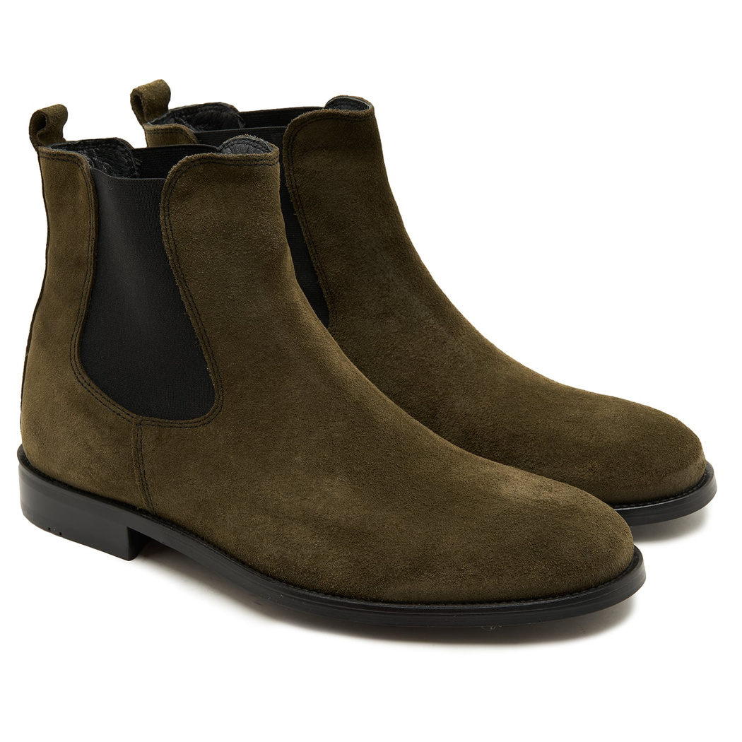 Neil Haki Erkek Yandan Lastikli Süet Deri Chelsea Bot