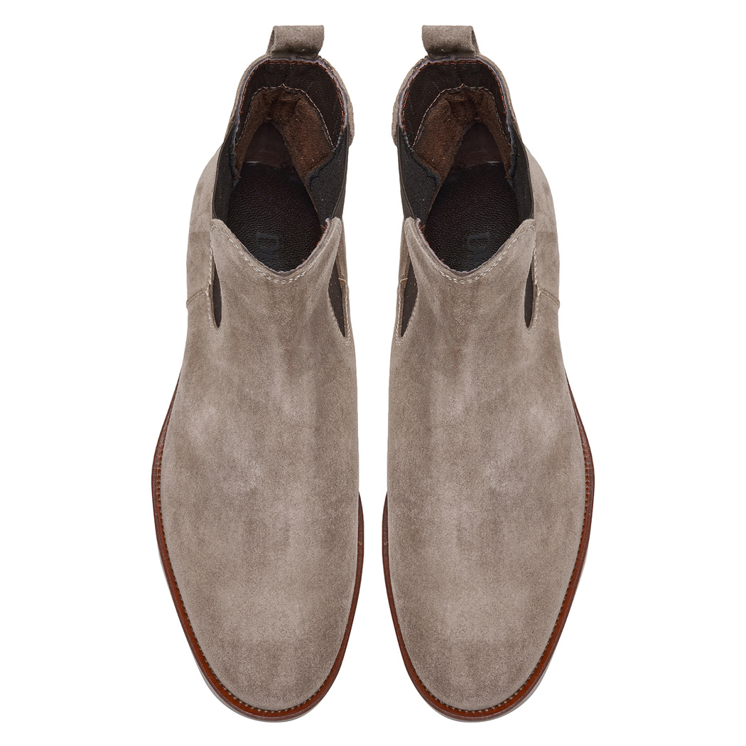 Neil Vizon Erkek Yandan Lastikli Süet Deri Chelsea Bot
